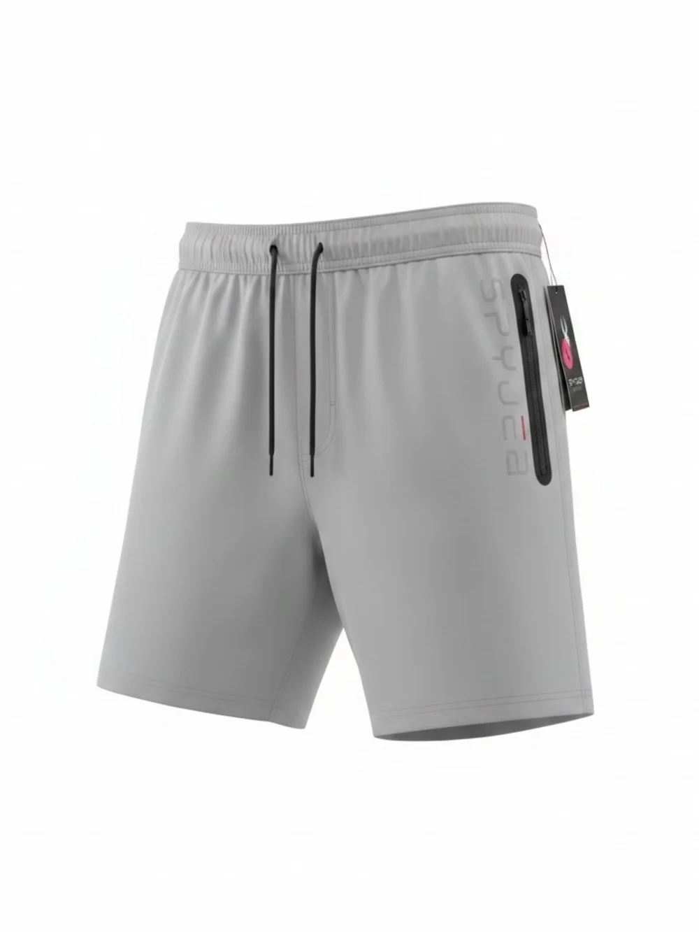 Spyder Men's Performance Gray Training Shorts - Lightweight Xl Active Wear